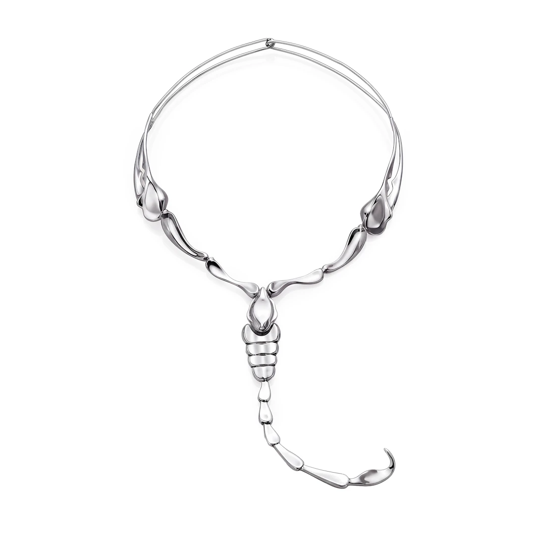 A Sterling Silver 'Scorpion' Necklace, Elsa Peretti, Tiffany & Co.