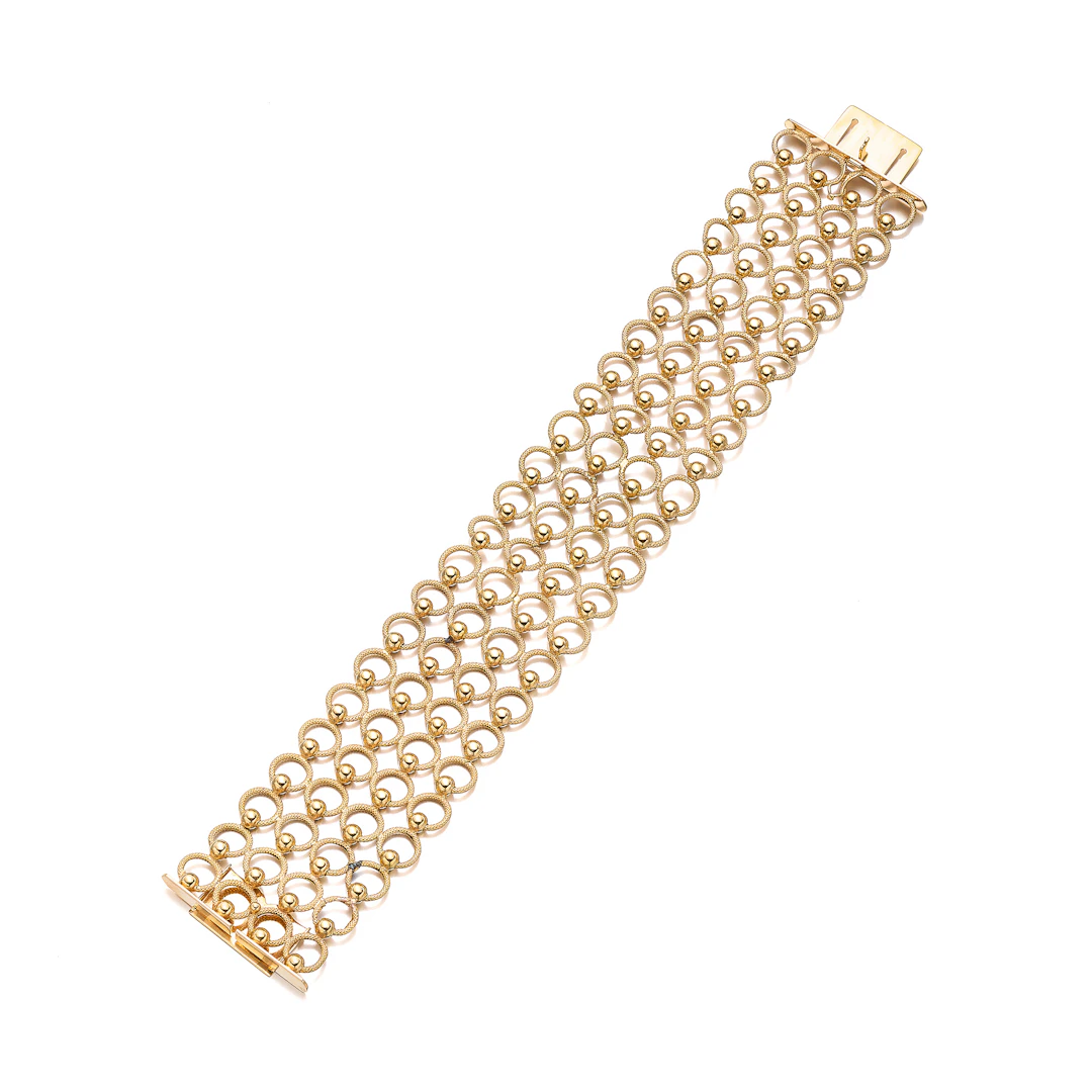 A Rose Gold Bracelet