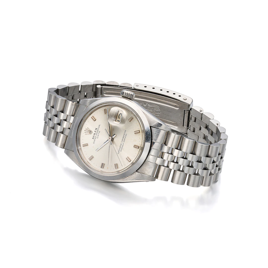 No Reserve | A Gentleman's Stainless Steel 'Oyster Perpetual Date'