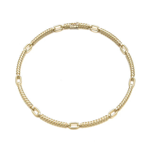 A Gold Necklace