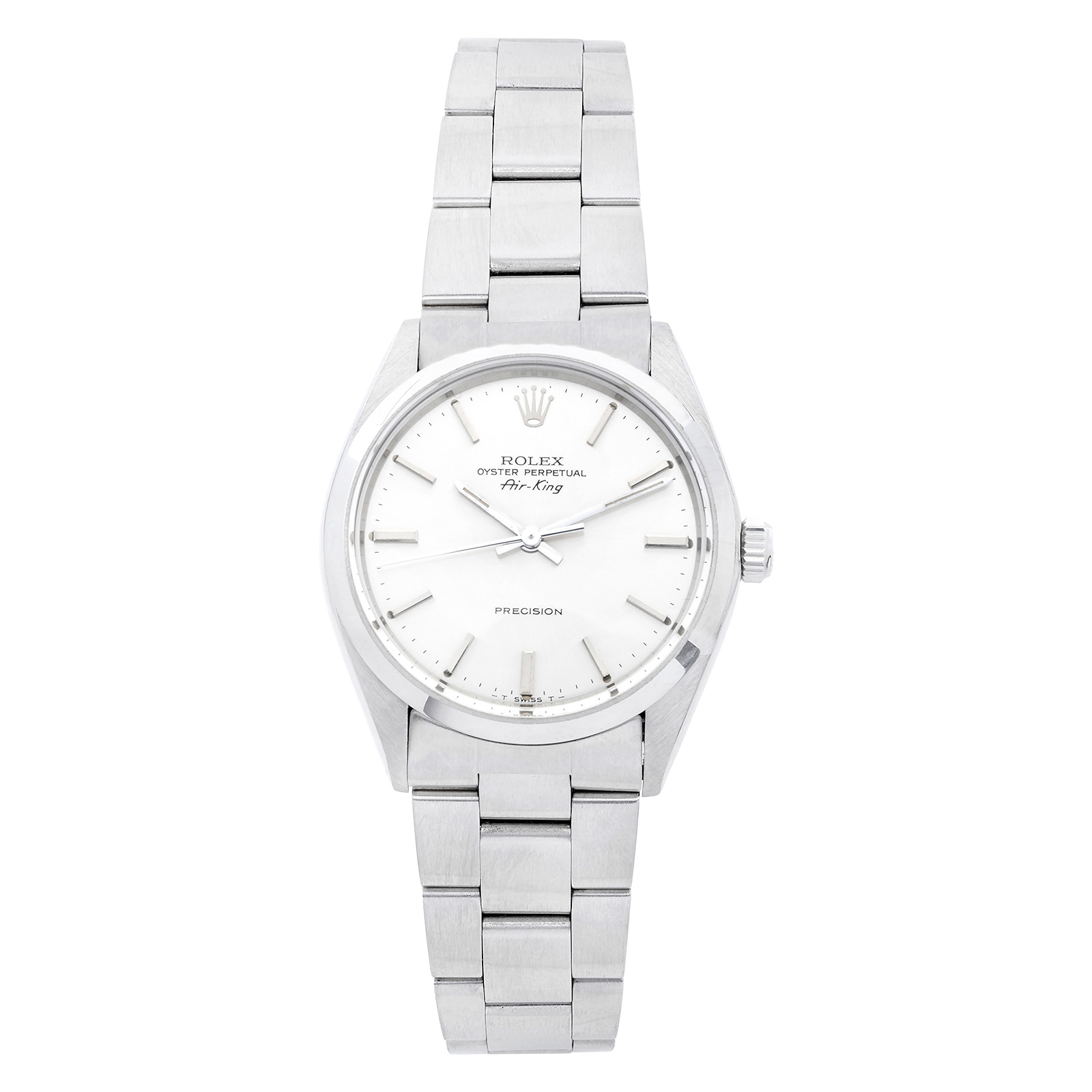 Gentleman's Stainless Steel ‘Air King’ Wristwatch, Ref. 5500, Rolex, circa 1979