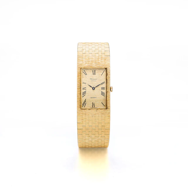 A Gold Watch, Retailed by Birks, Chopard