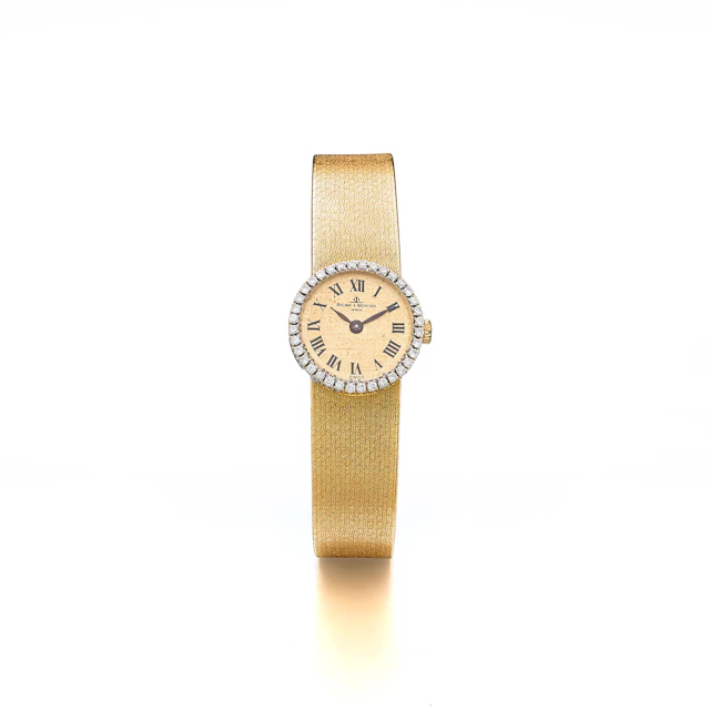 A Lady's Diamond and Gold Wristwatch, Ref. 36632 T2, Baume & Mercier