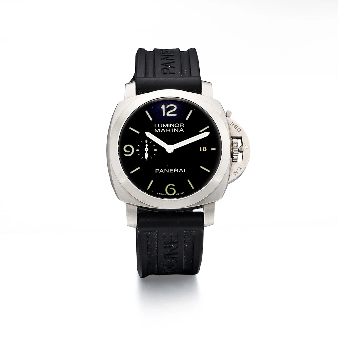 A Gentleman's Stainless Steel 'Luminor Marina 1950 3 Days Automatic'