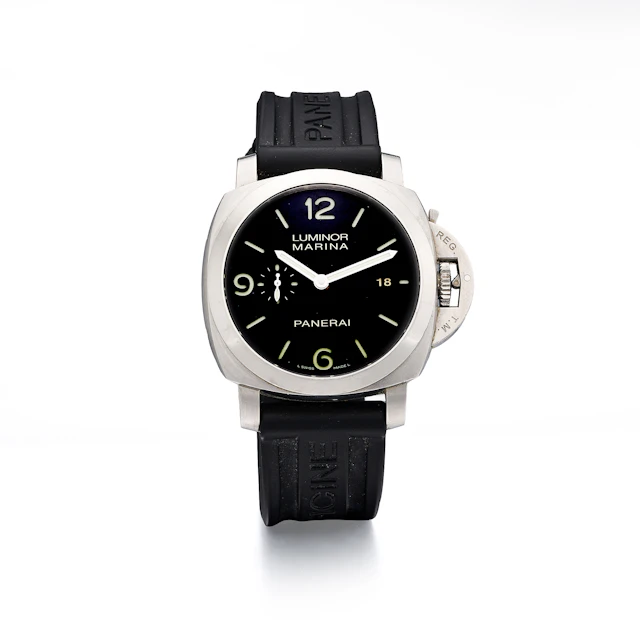 A Gentleman's Stainless Steel 'Luminor Marina 1950 3 Days Automatic'