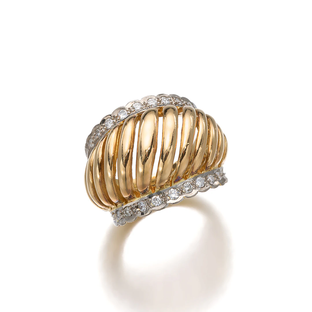 A Diamond and Gold Ring, Ilias Lalaounis
