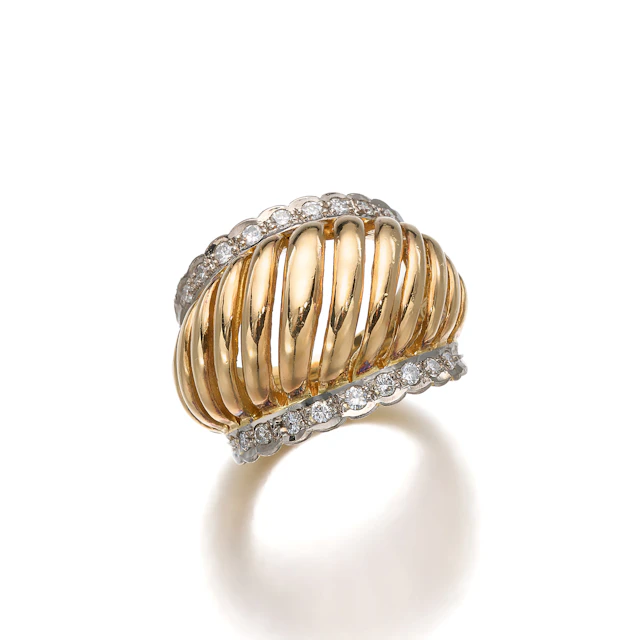 A Diamond and Gold Ring, Ilias Lalaounis