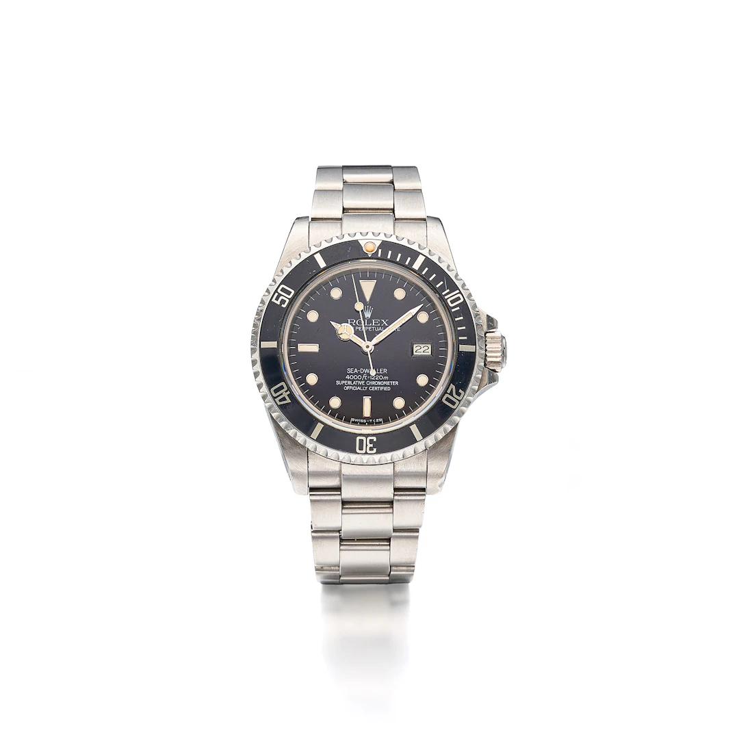 A Gentleman's Stainless Steel 'Sea-Dweller' Wristwatch, Ref. 16660