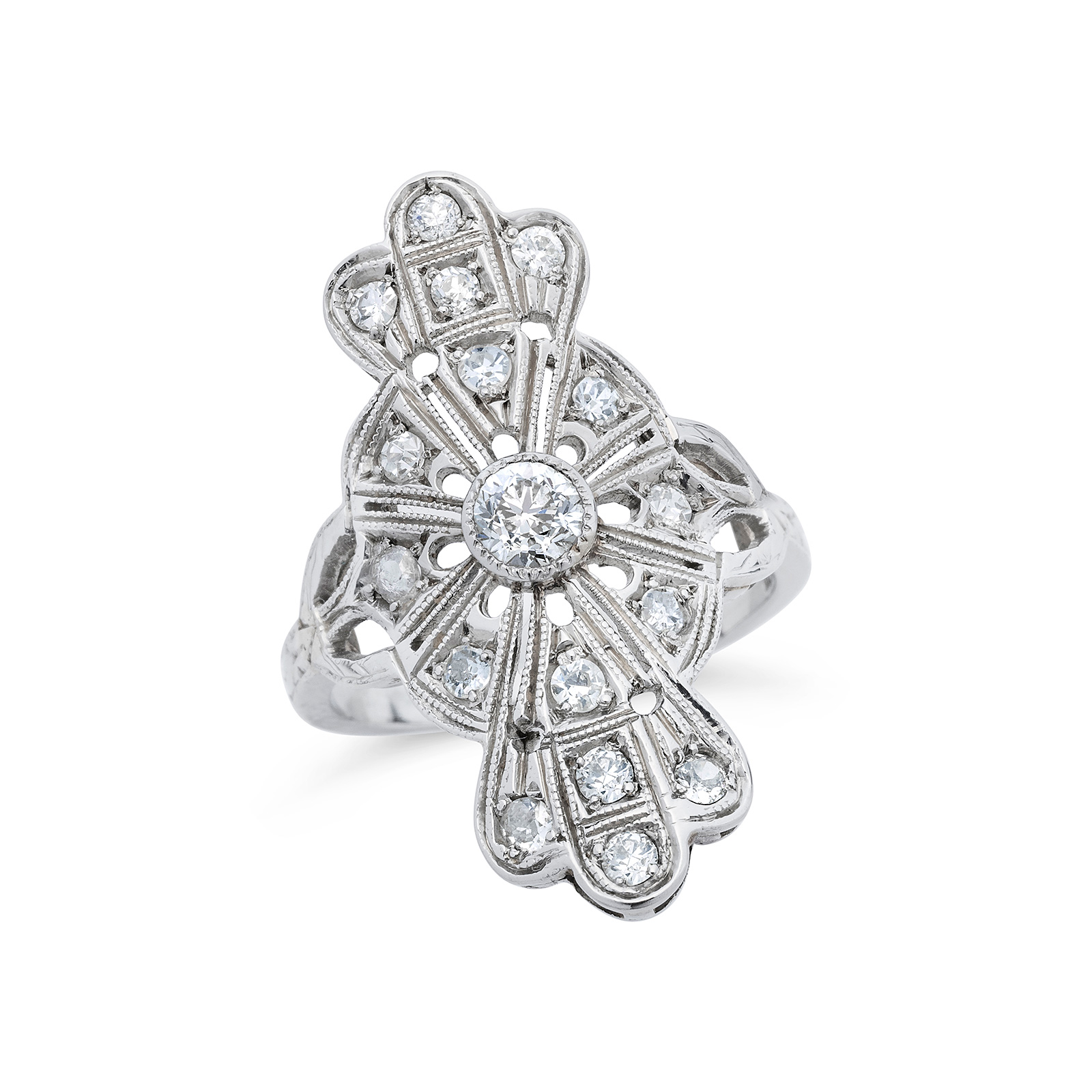 Diamond and Gold Ring