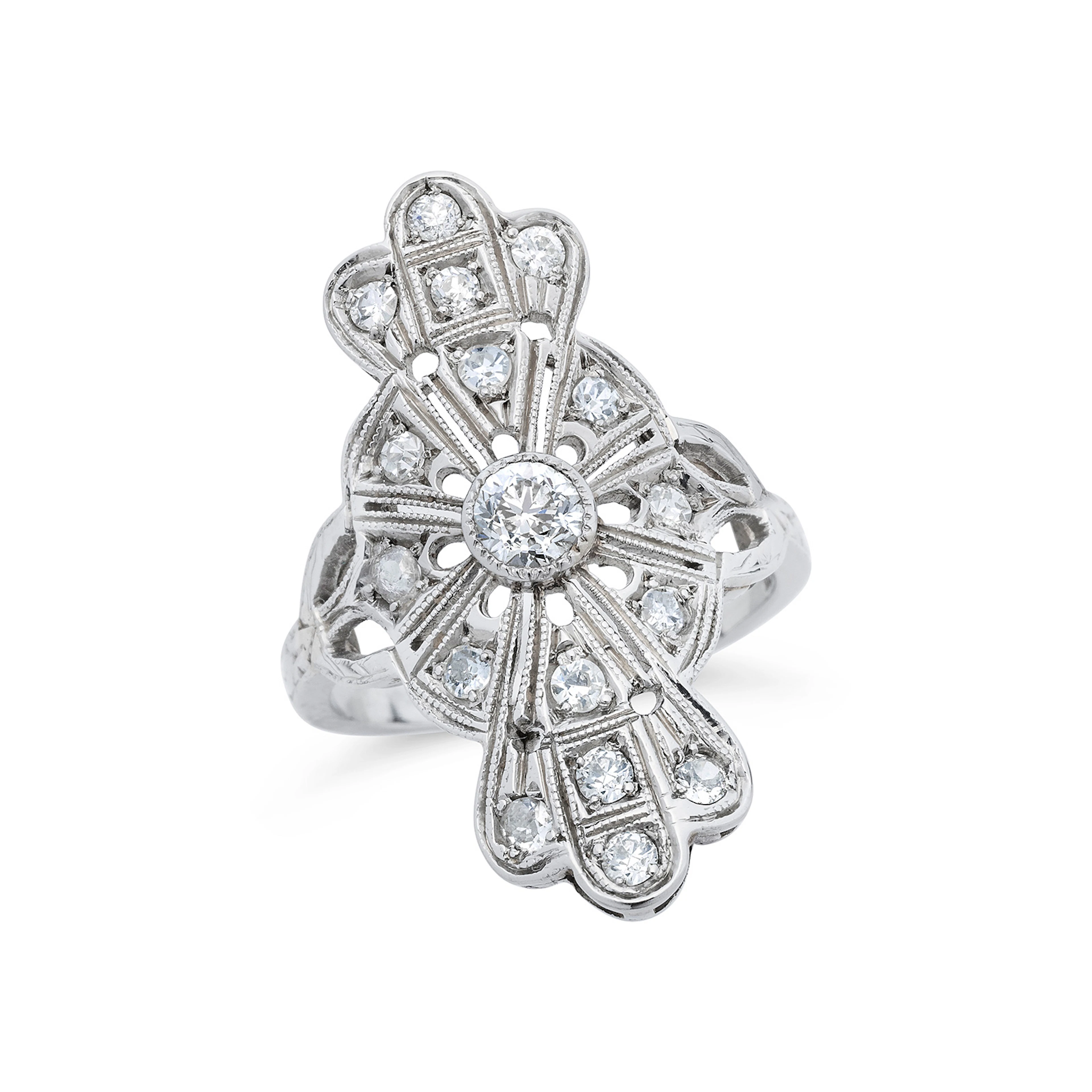 Diamond and Gold Ring