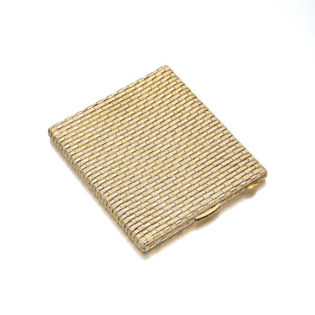 A Two-Tone Gold Case