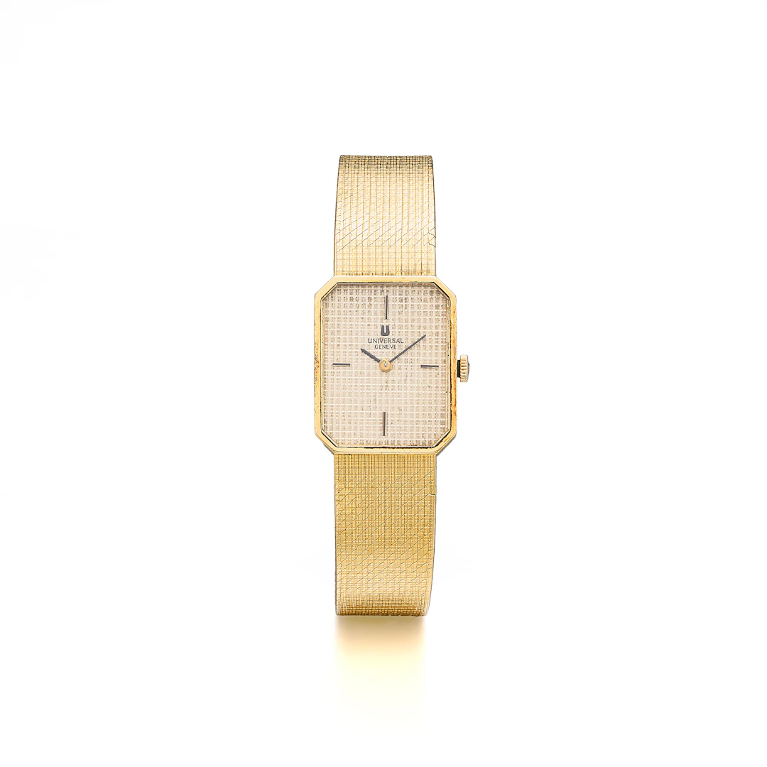 A Lady's Gold Wristwatch, Universal Geneve