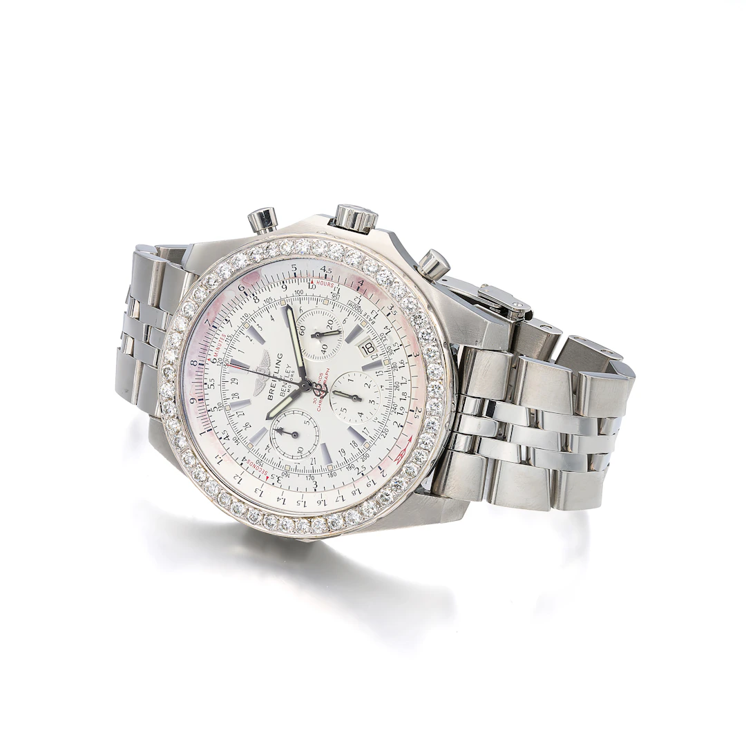 No Reserve | A Gentleman's Stainless Steel 'Motors T' Chronograph