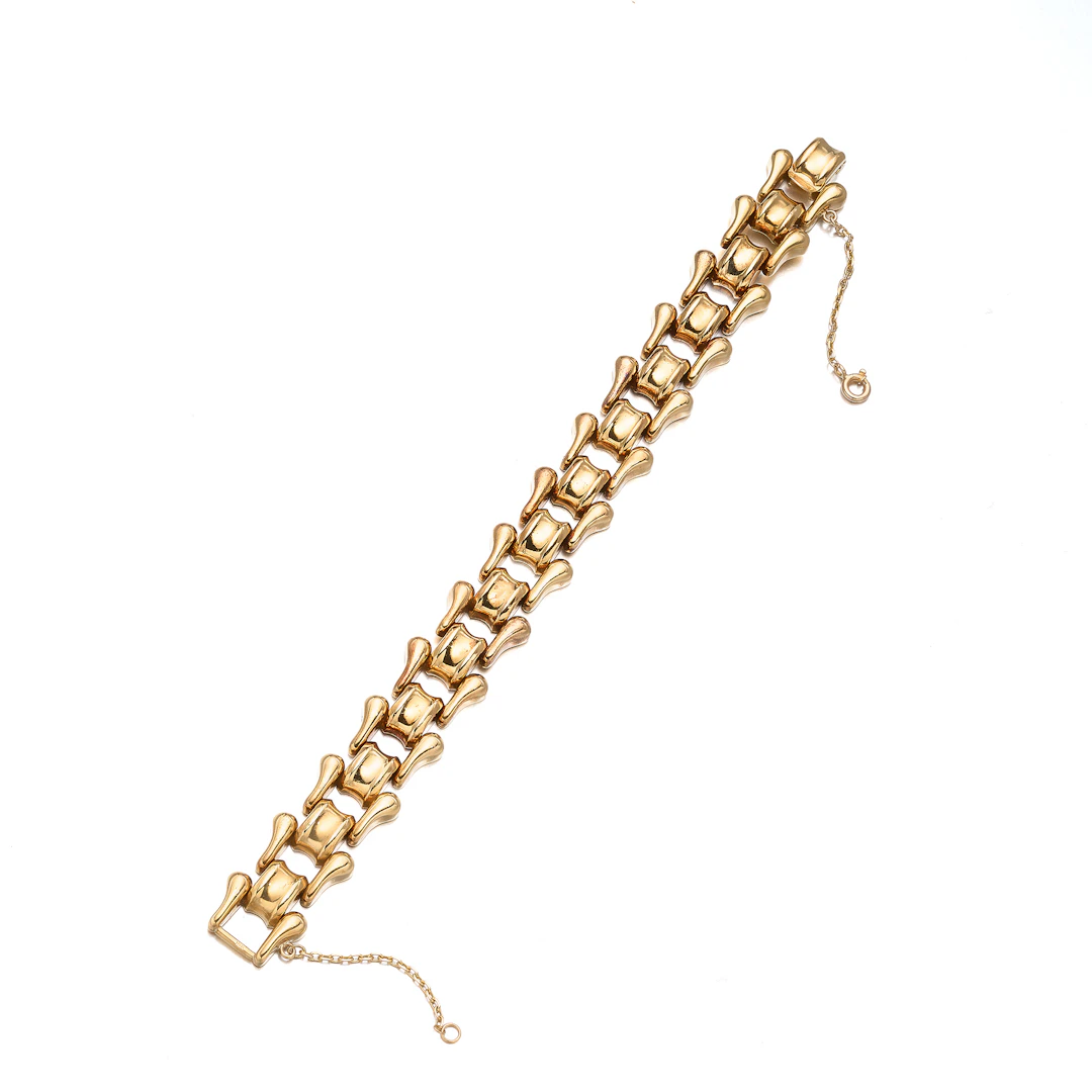 A Retro Gold Bracelet, circa 1940