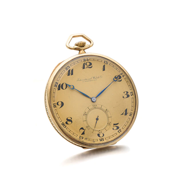 A Gold Pocket Watch, International Watch Co., circa 1925