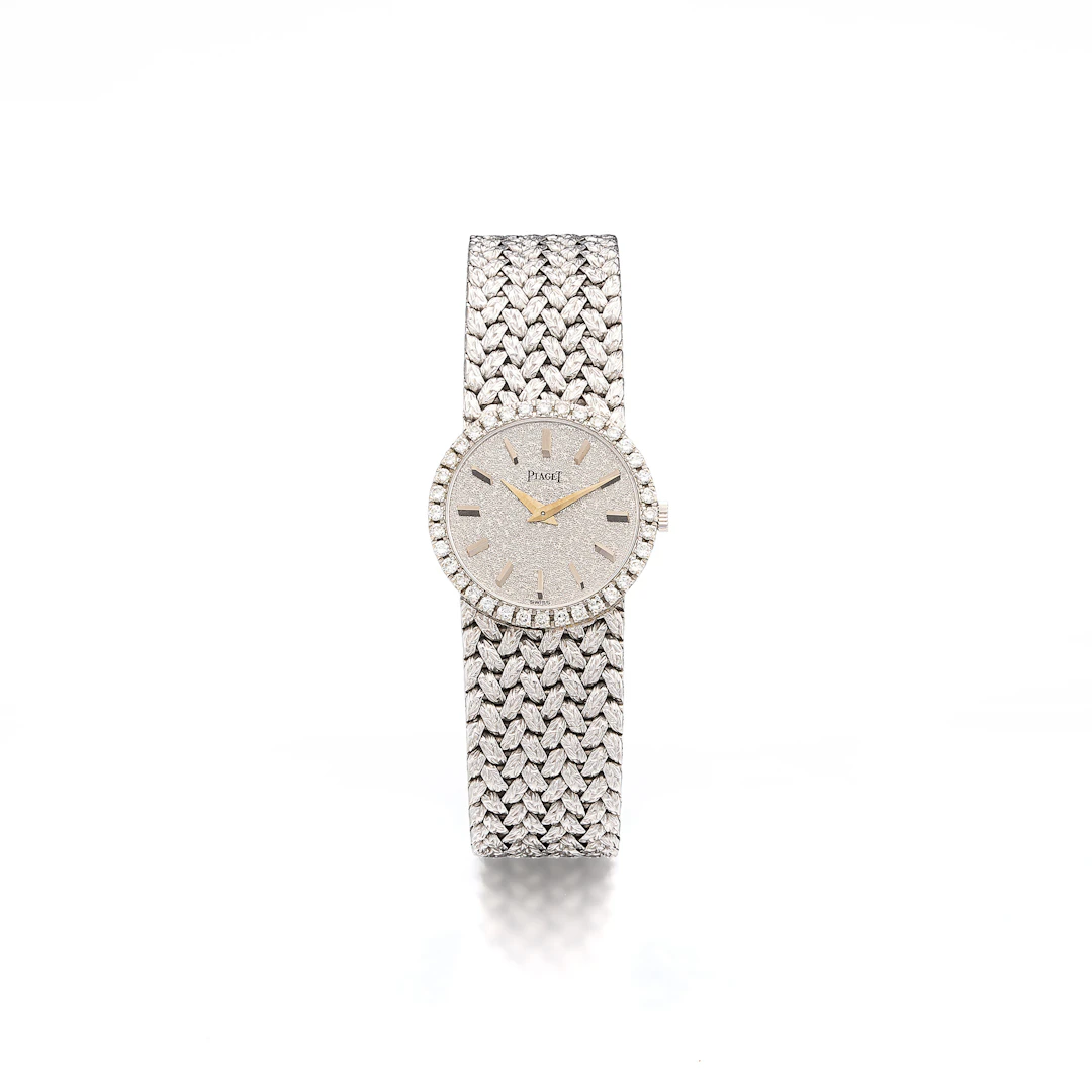 A Lady's Diamond and White Gold Wristwatch, Ref. 926 D2, Piaget