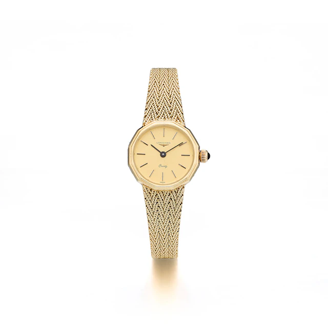 A Lady's Gold Watch, Longines