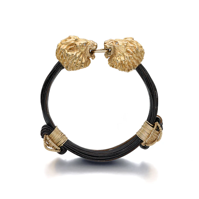 A Gold Bangle Bracelet