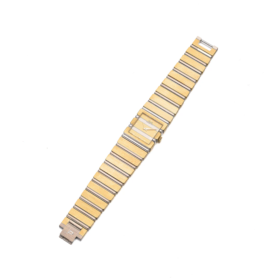 A Lady's Gold 'Polo' Wristwatch, Ref. 8131 C 701, Piaget