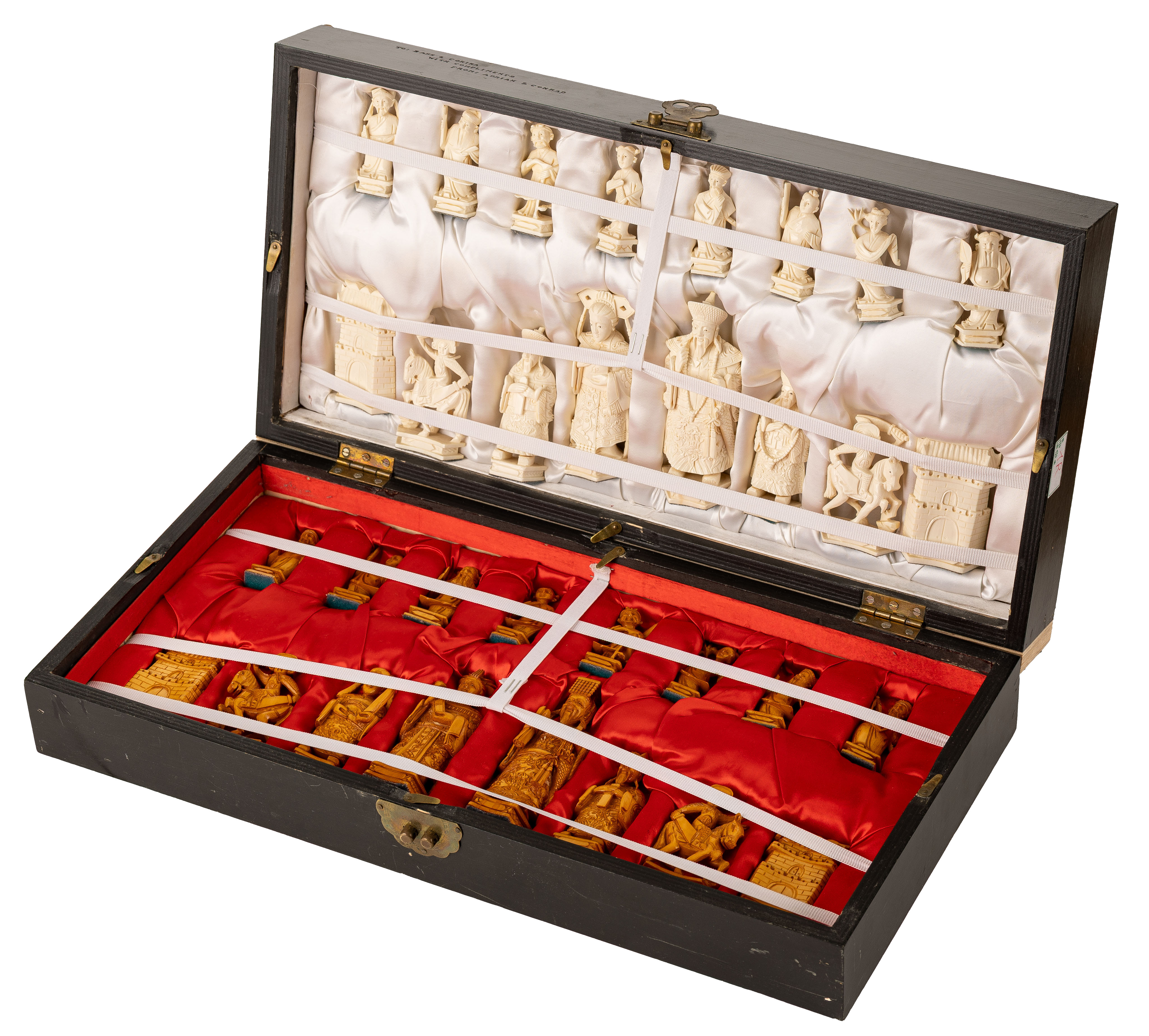 Grosses Schachspiel mit Figuren
