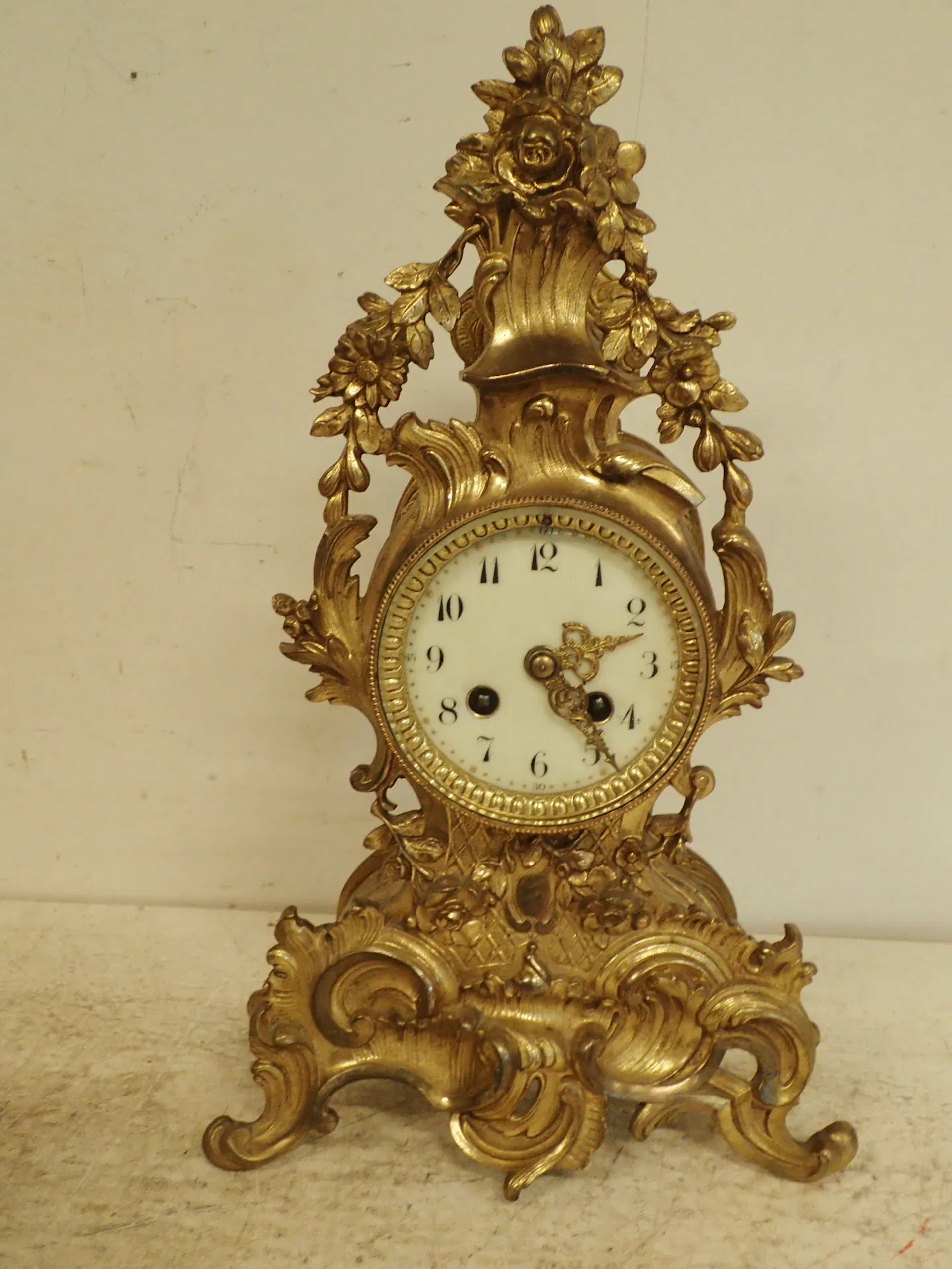 Bordsur i metall "Japy Freres" Frankrike H:40cm