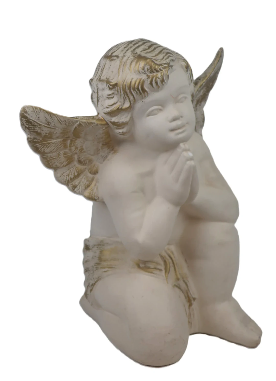 GIPSFIGUR "ÄNGEL"