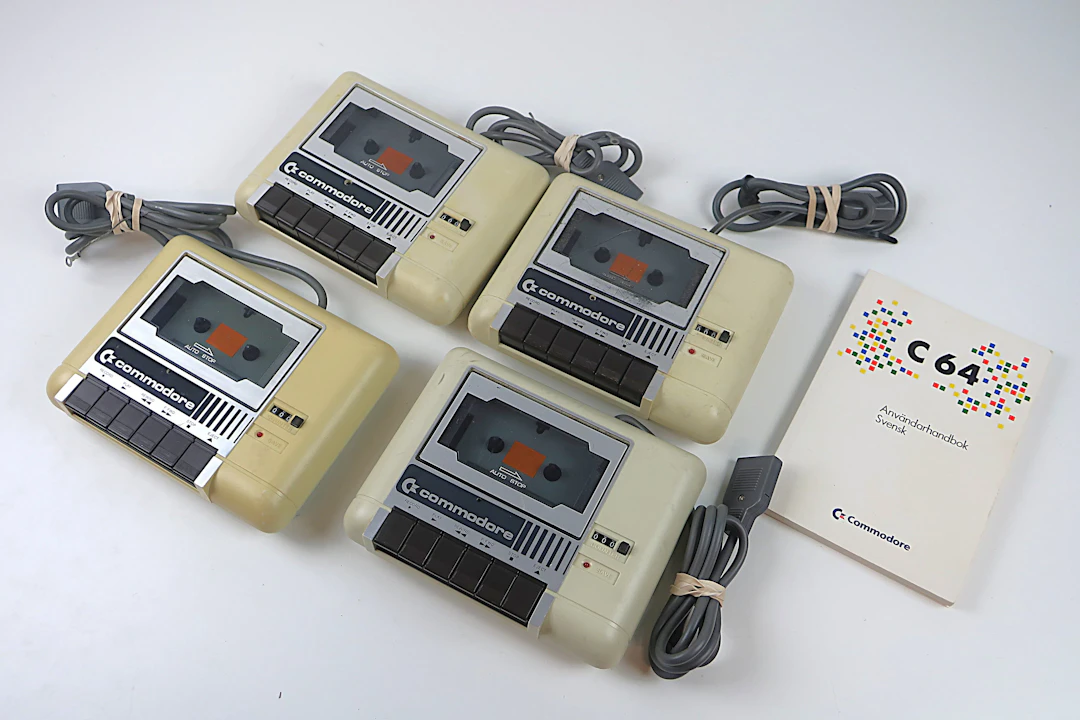 BANDSTATIONER/DATASETTE COMMODORE 64