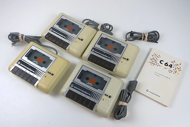 BANDSTATIONER/DATASETTE COMMODORE 64