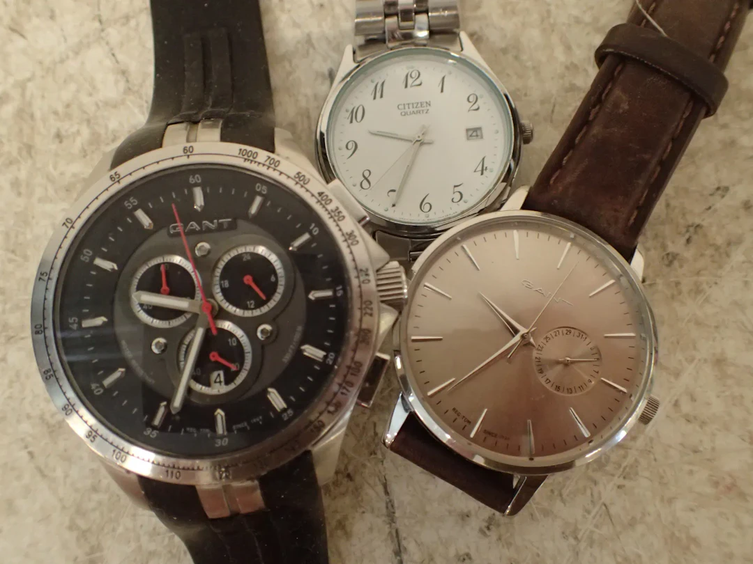 3st armbandsur Gant o Citizen