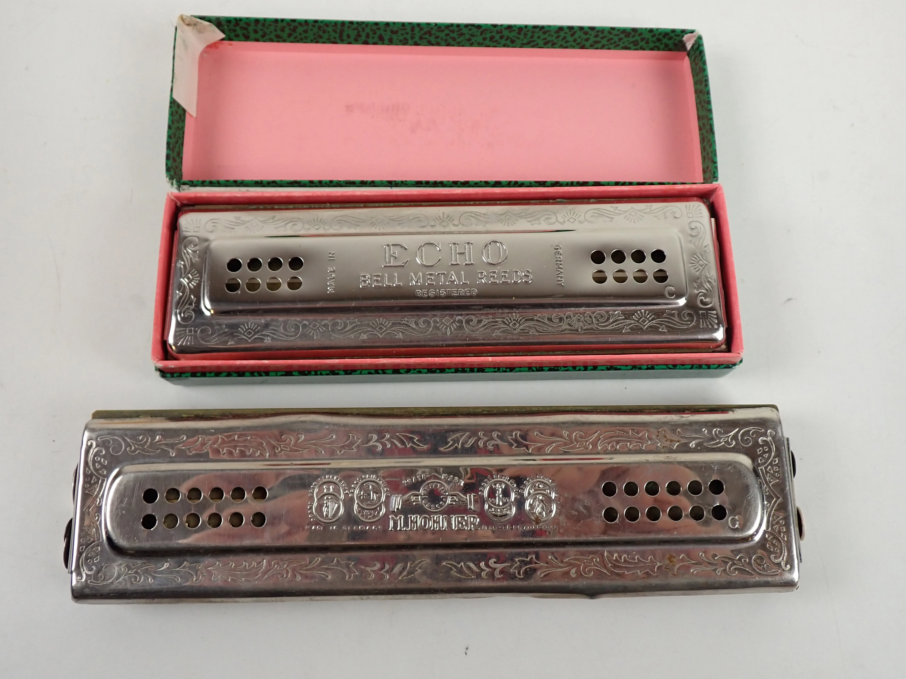 2 st MUNSPEL ECHO Hohner