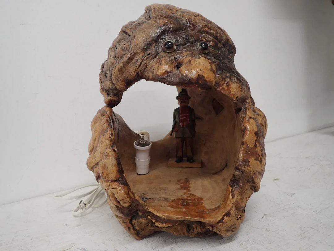 Träskulptur H:32cm