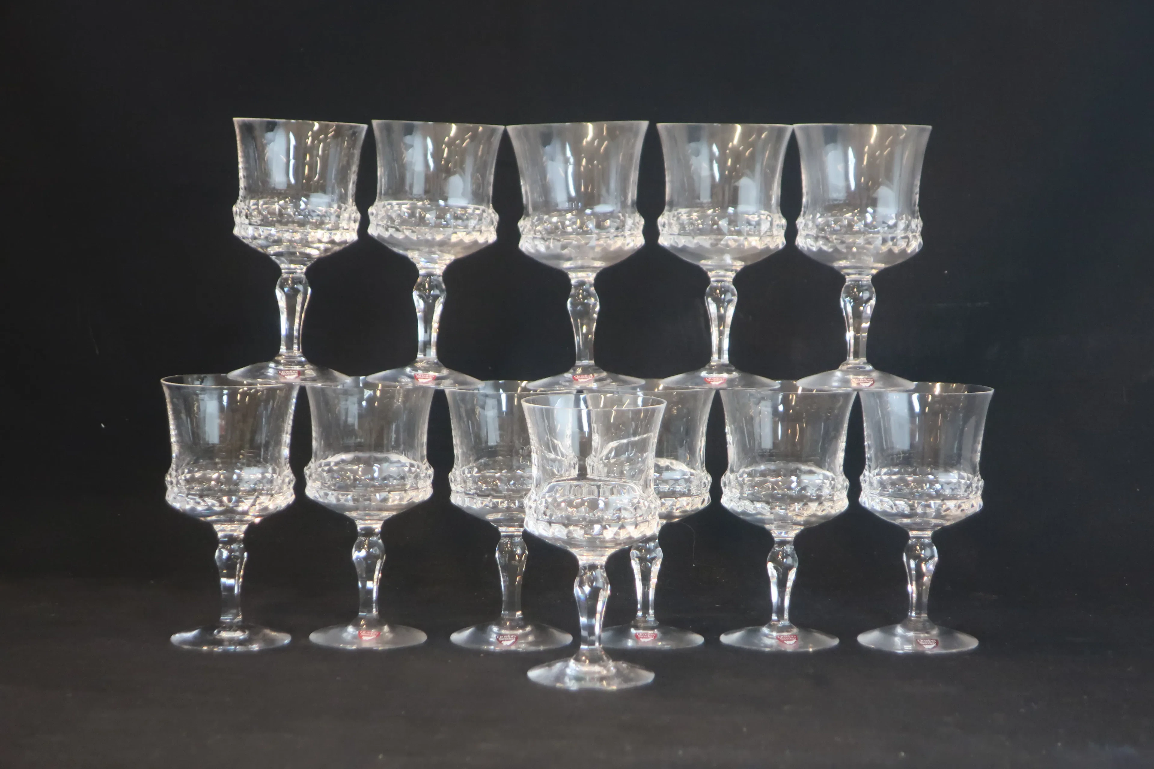 FOTGLAS "SILVIA" 12st ORREFORS