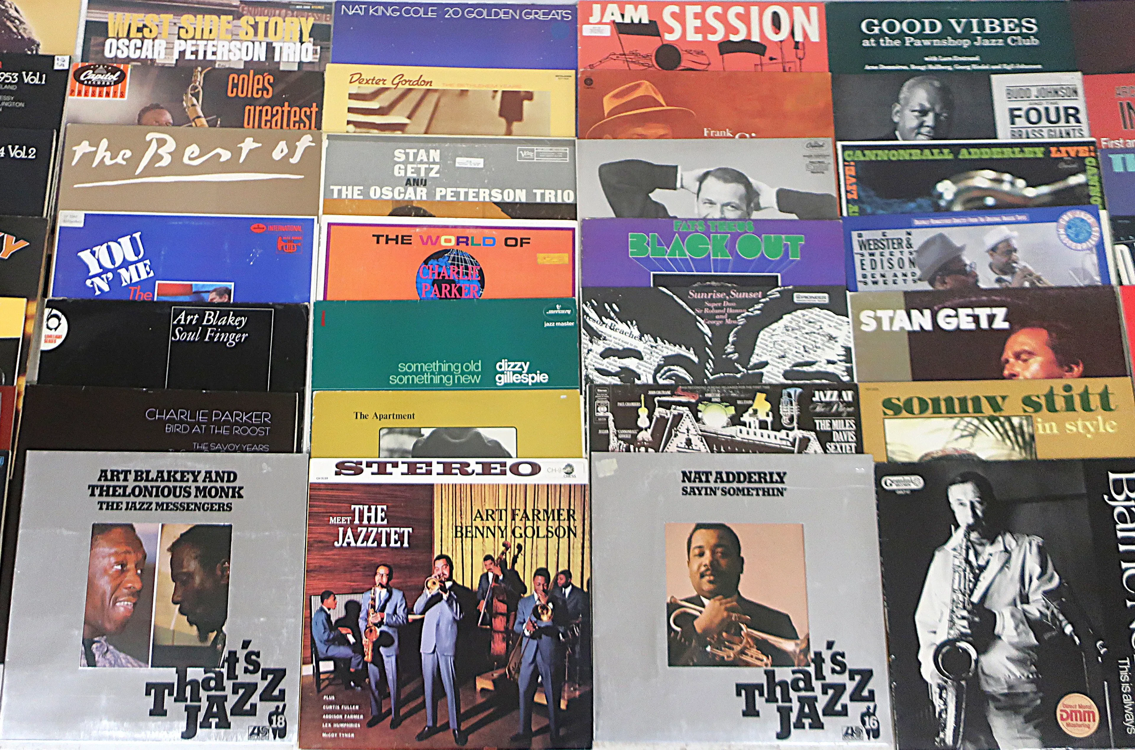 LP-SKIVOR JAZZ 63st