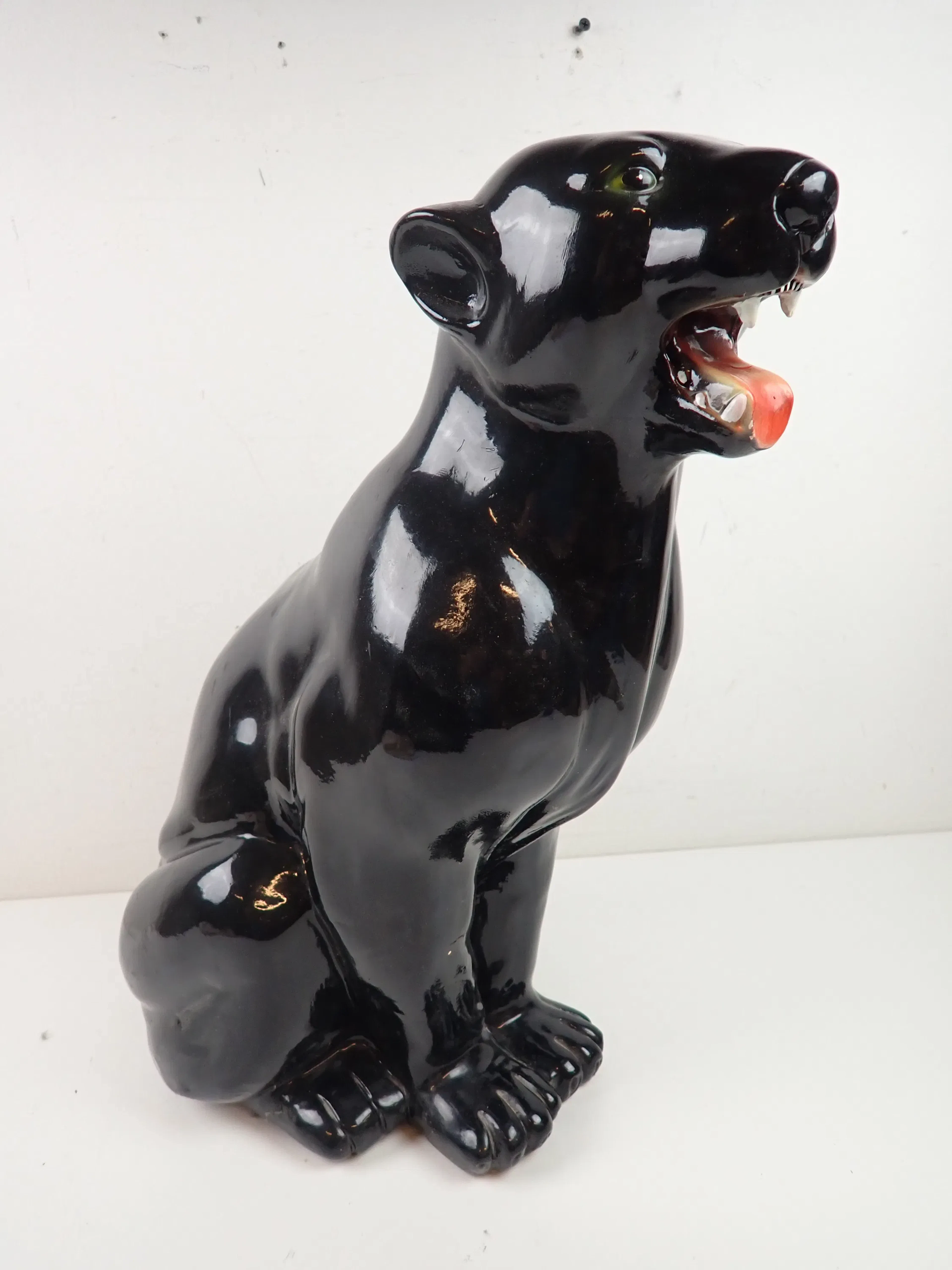 FIGURIN "Svart Panter" Golvmodell