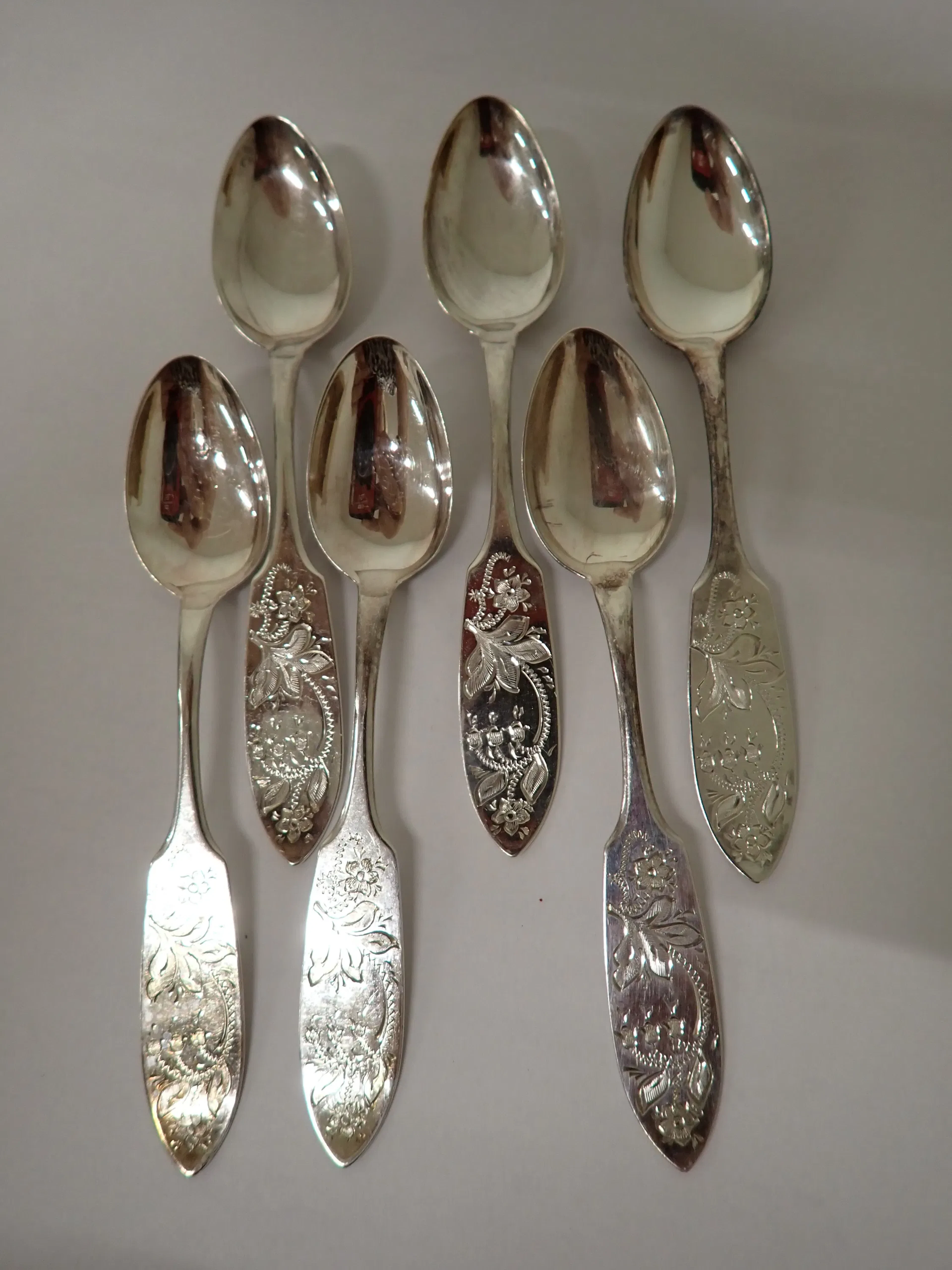 6 st KAFFESKEDAR "Tornedal" i Silver