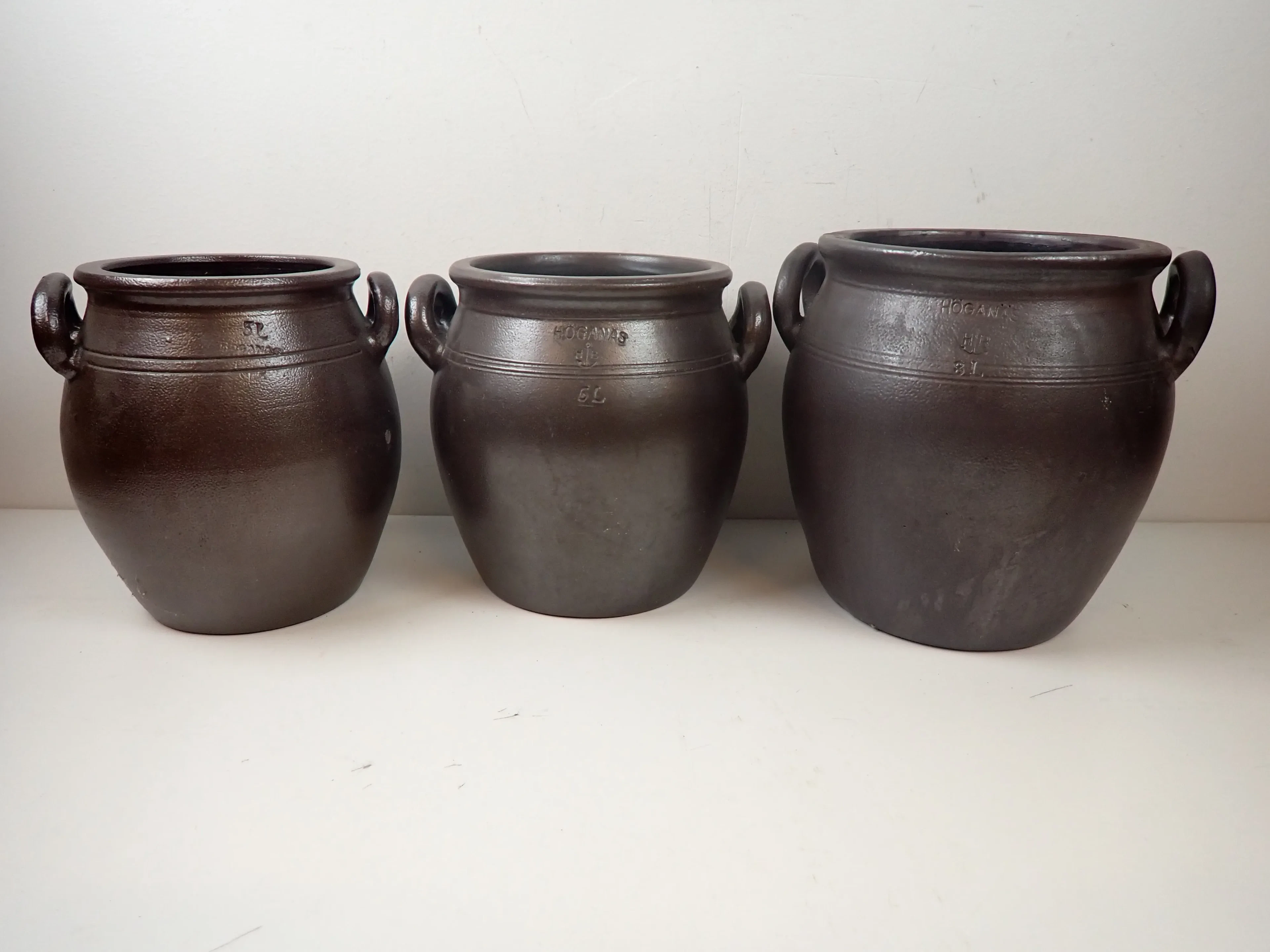 HÖGANÄSKRUKOR 5, 6, + 8 Liter