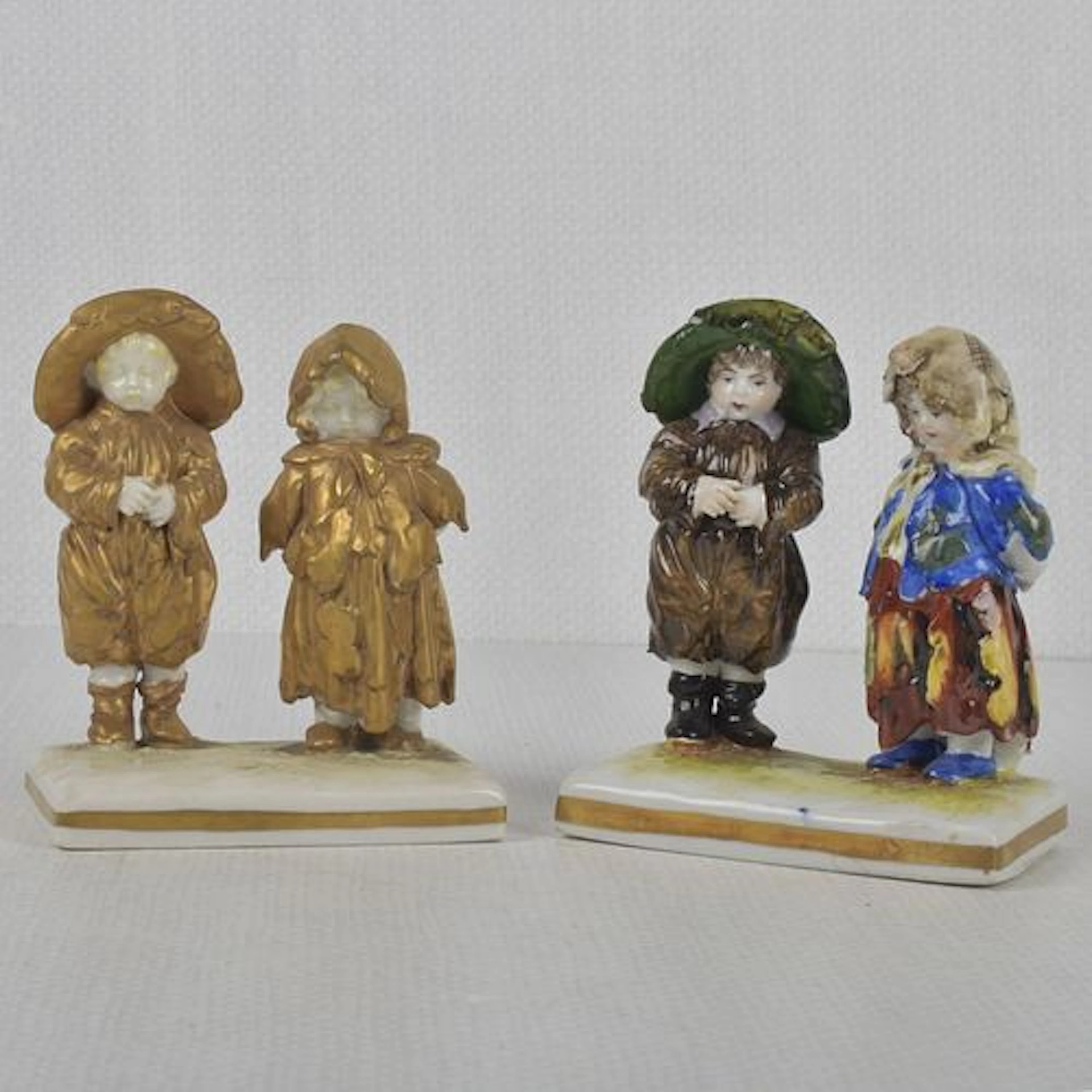 German Rudolstadt Volkstedt Figures
