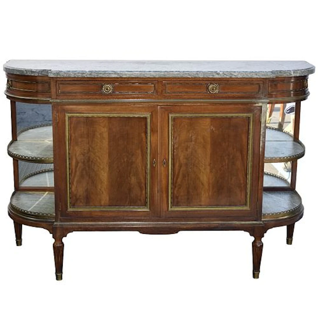 19th Century Marble Top Commode