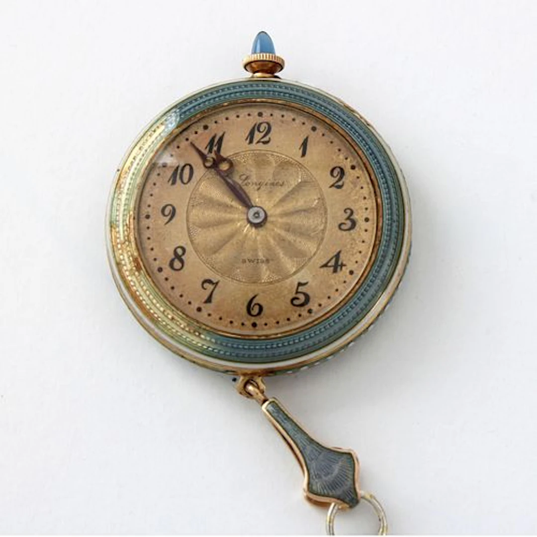 Antique Longines 14K Pendant Watch