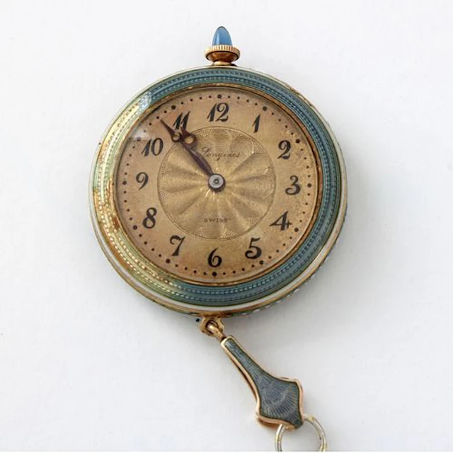 Antique Longines 14K Pendant Watch