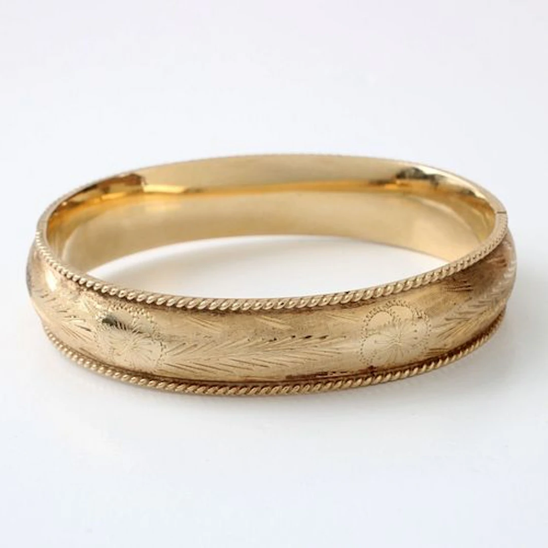 14K Bangle Bracelet