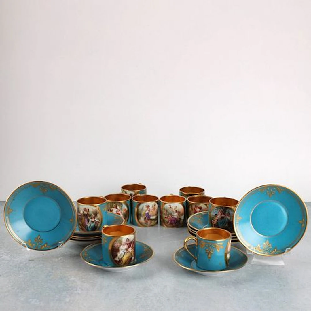 Royal Vienna Demitasse Set