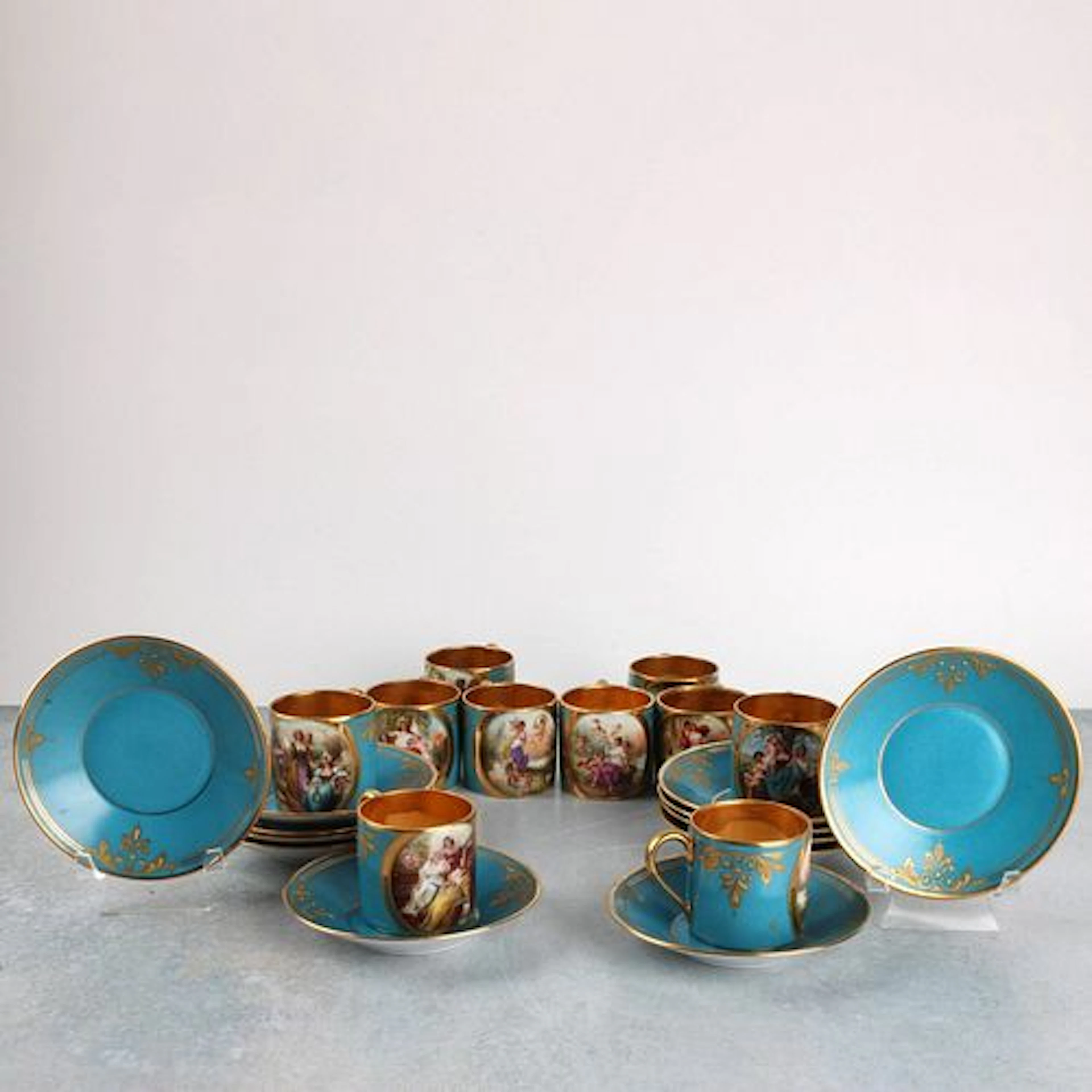 Royal Vienna Demitasse Set