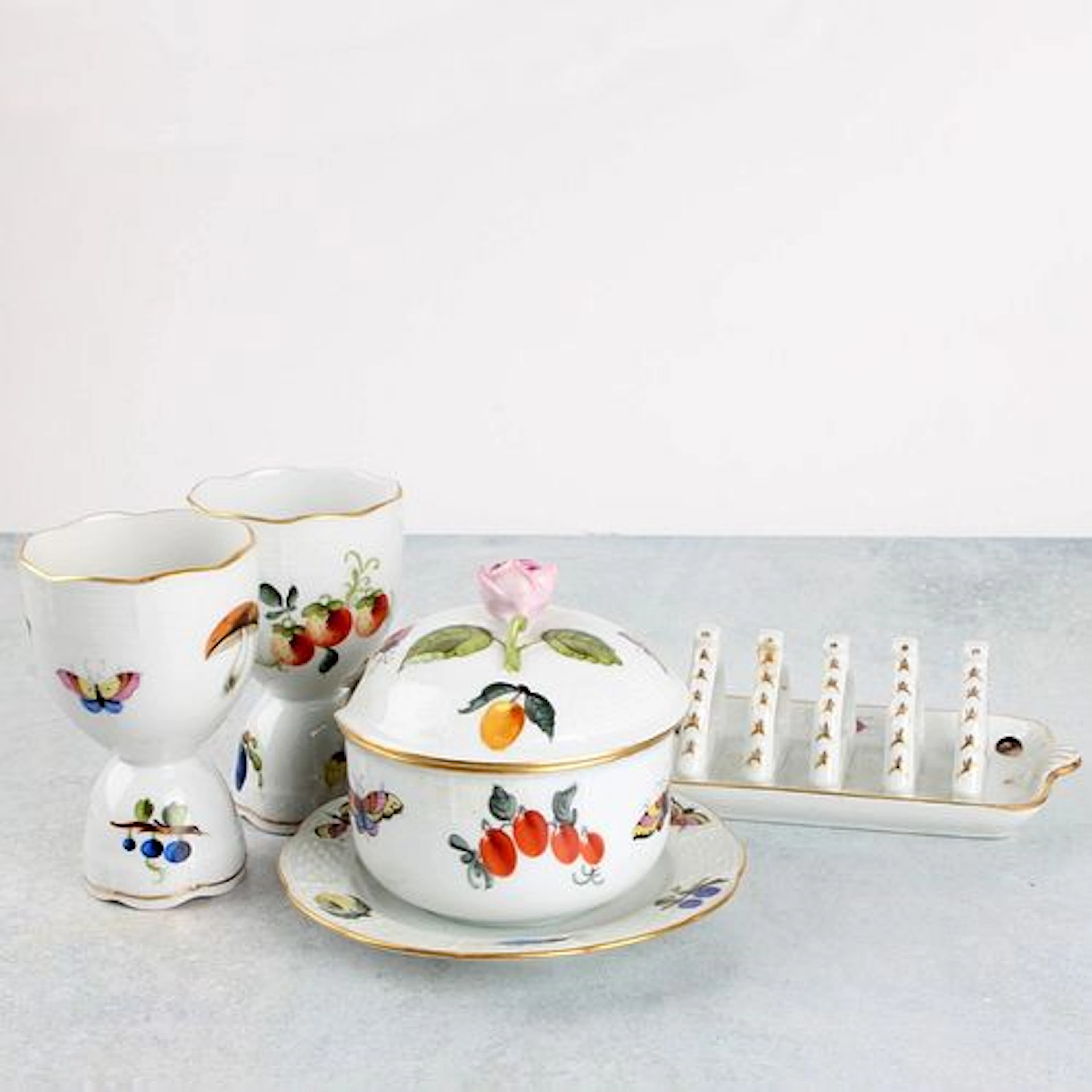 Vintage Herend Hungary Porcelain