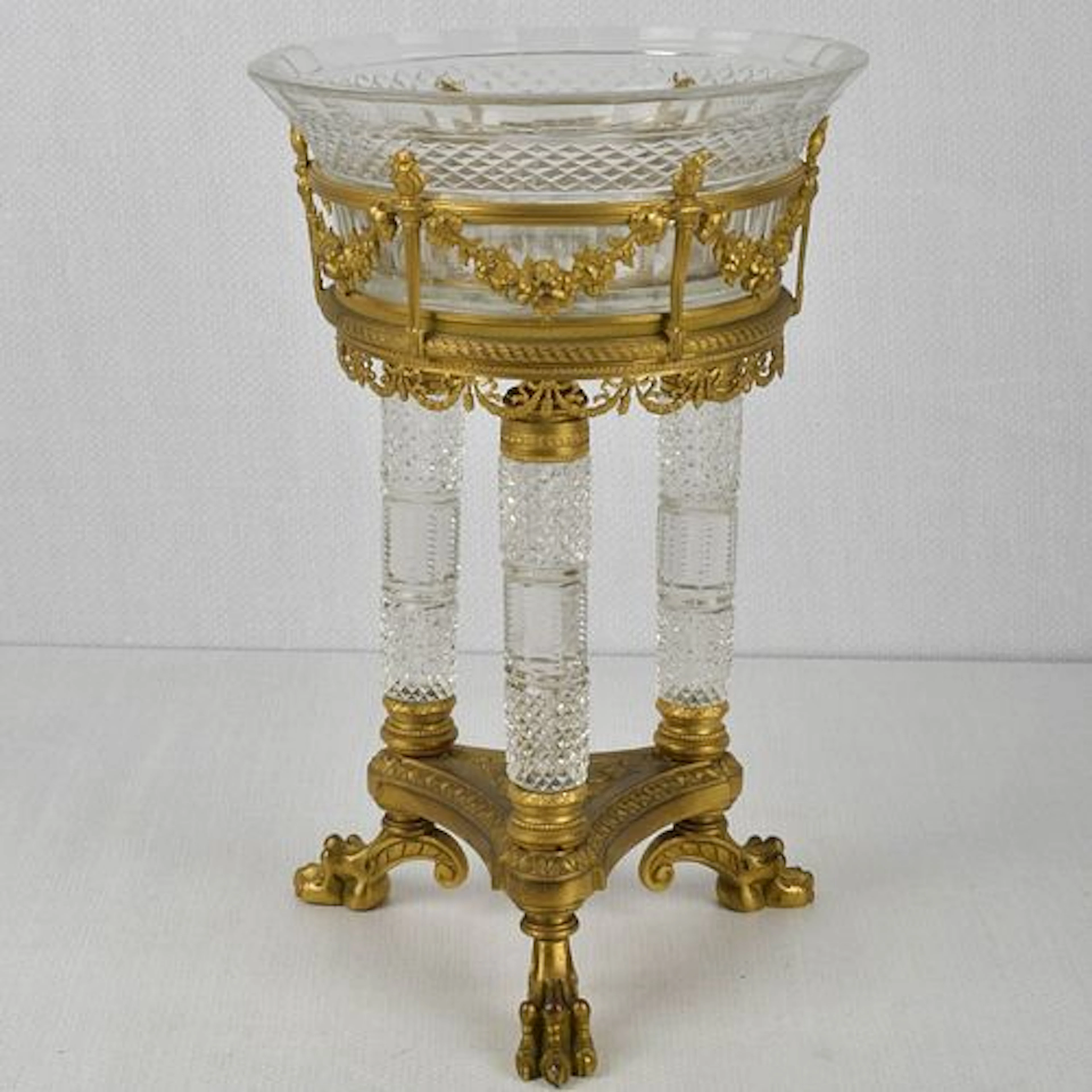 19th Century French Ormolu Mounted Bowl