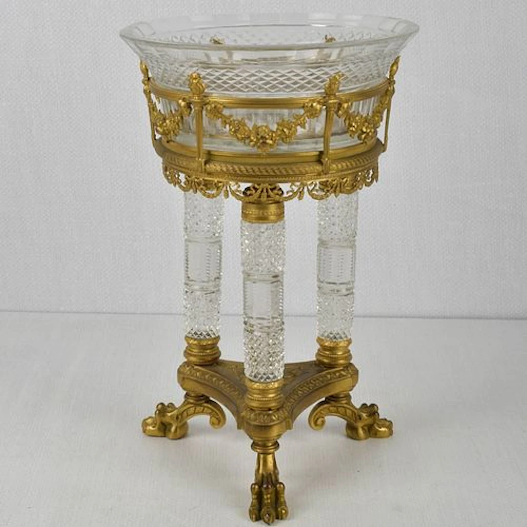19th Century French Ormolu Mounted Bowl
