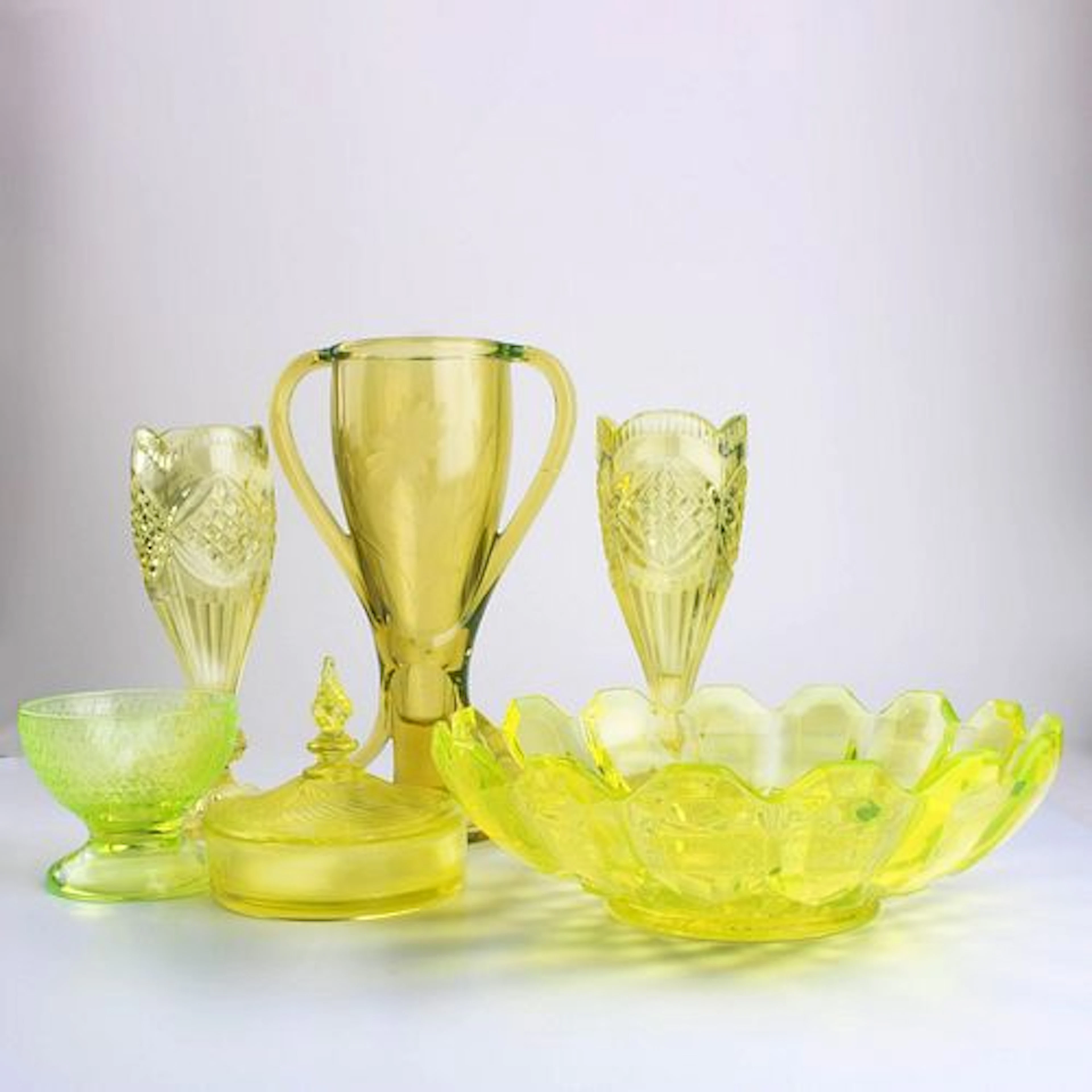 Vaseline Uranium Glass