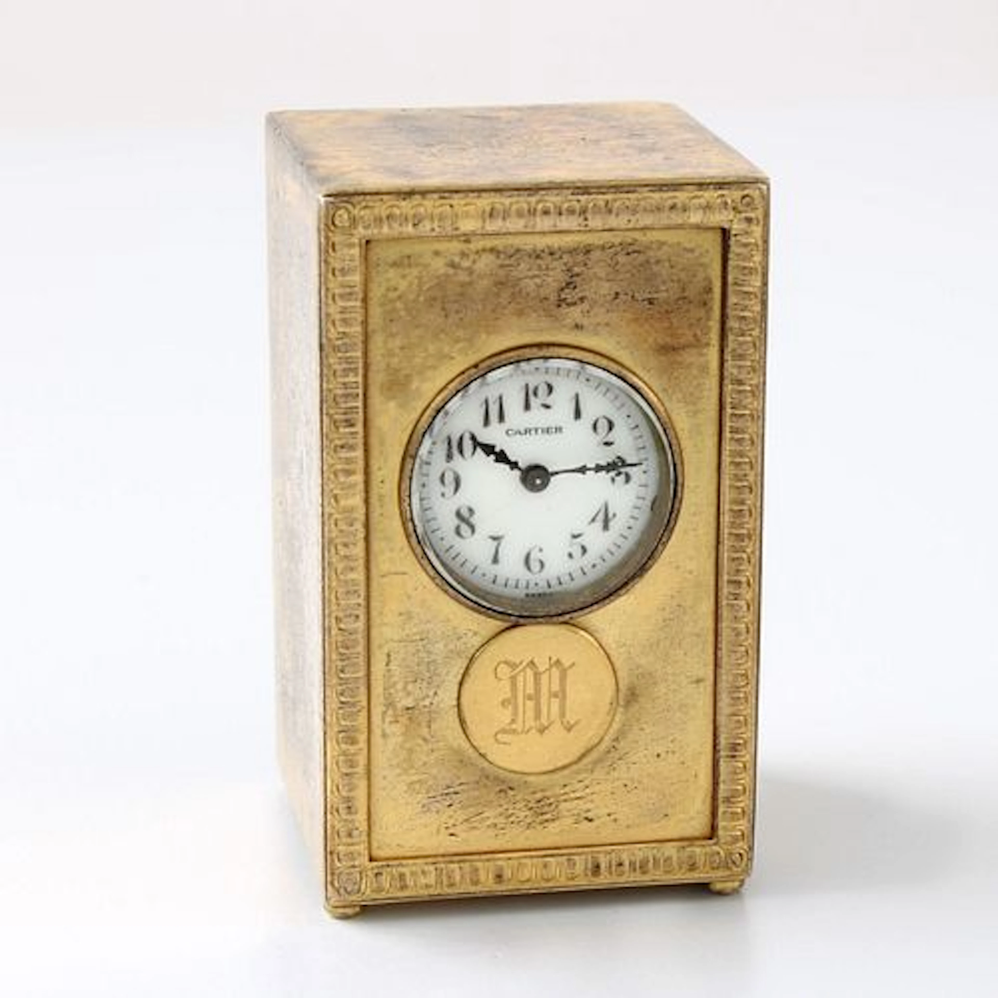 Gustave Keller for Cartier Clock