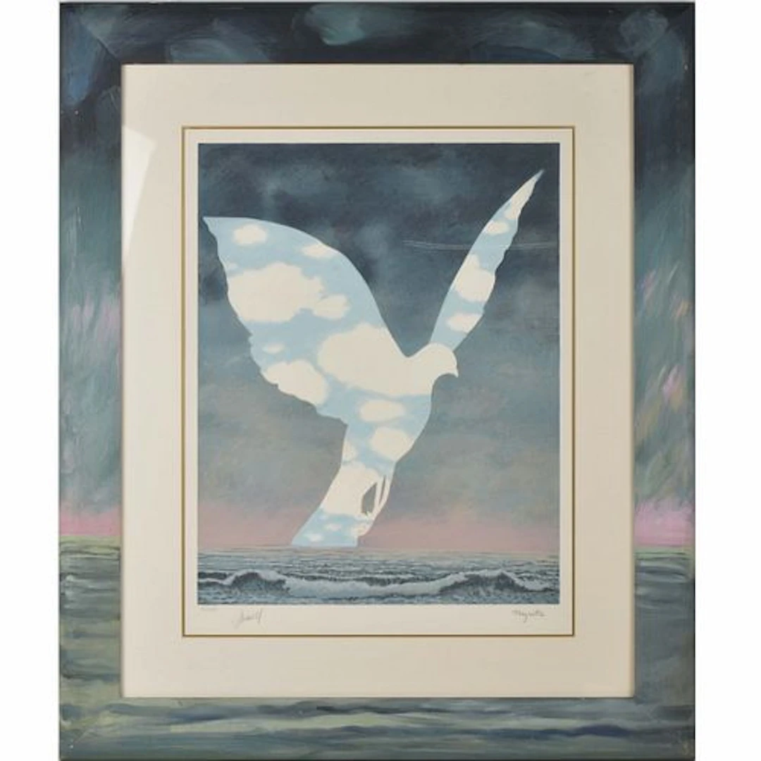 After: Rene Magritte, Belgian (1898-1967)