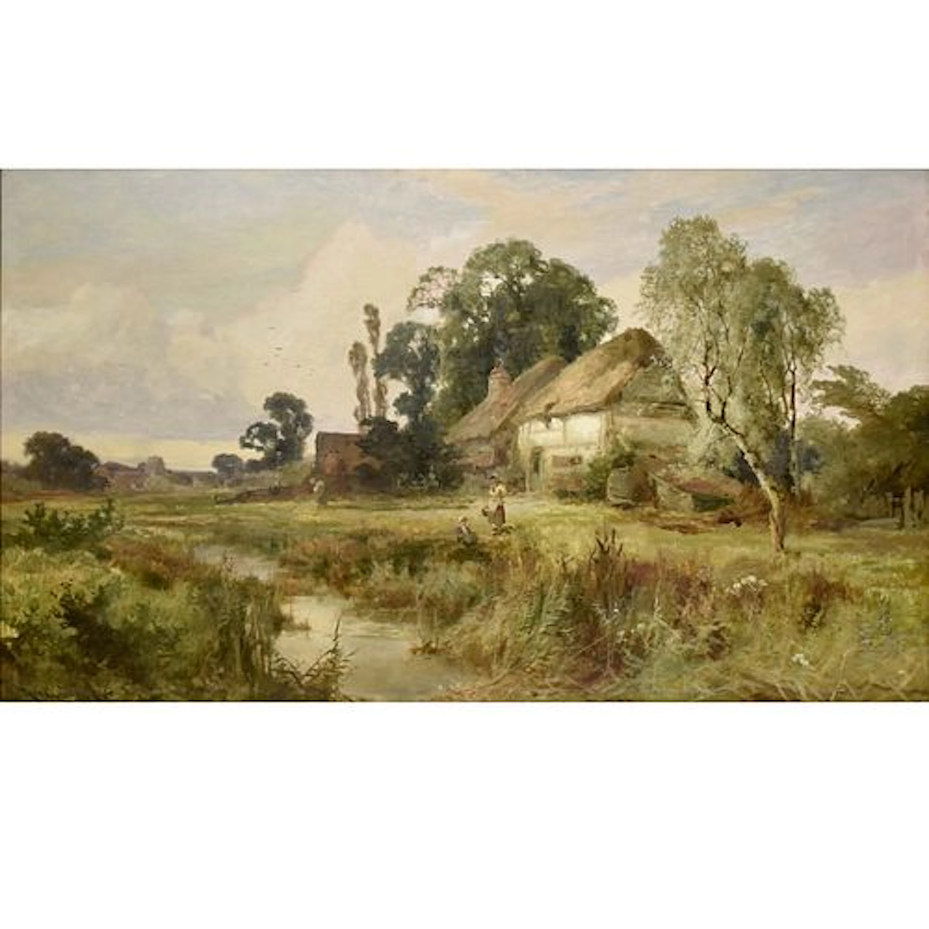 Oil on Canvas Landscape Painting